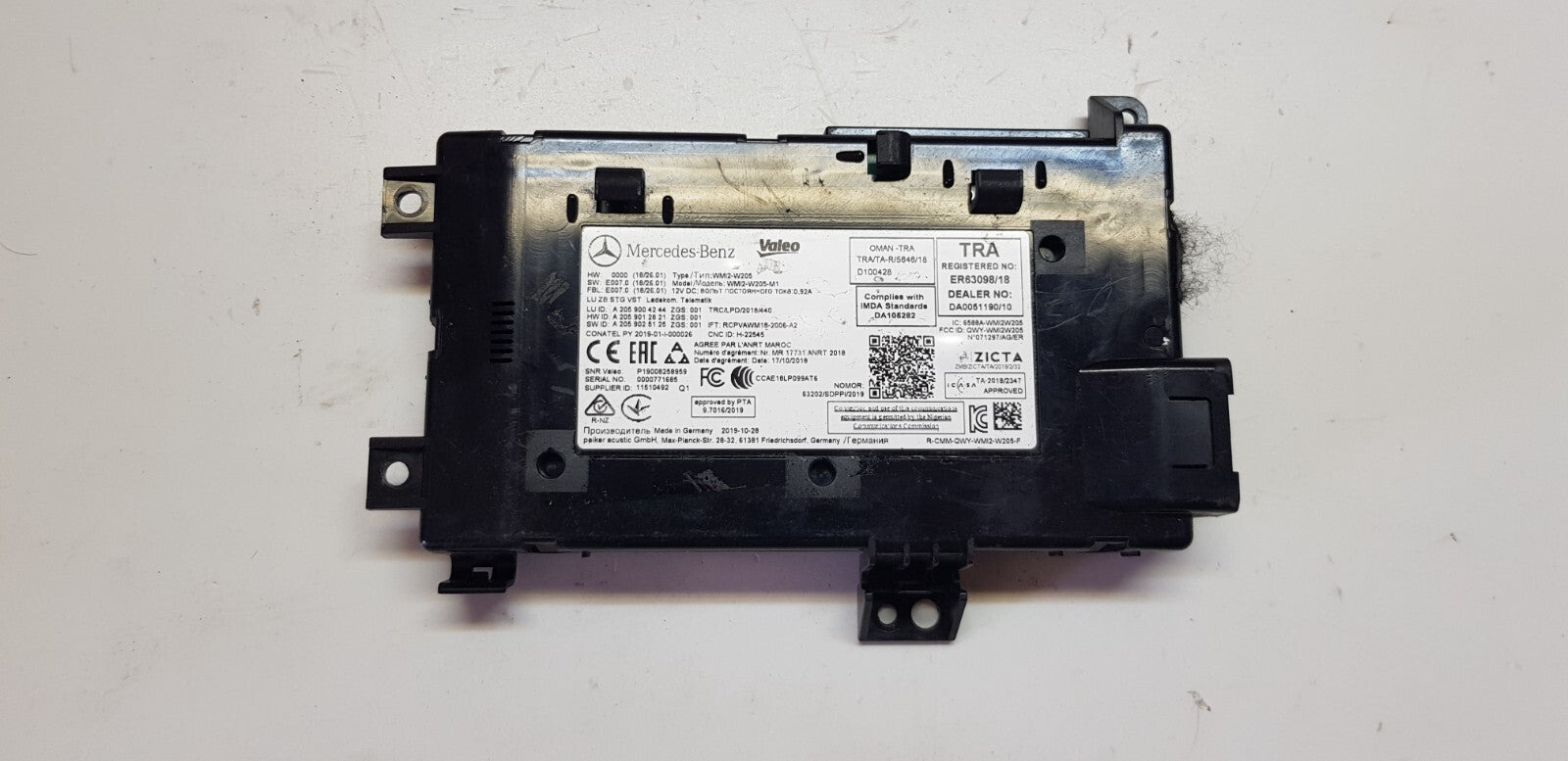 Mercedes W205 X253 Telematiksteuergerät Steuergerät A 2059004244 A 2059012821 ♻️