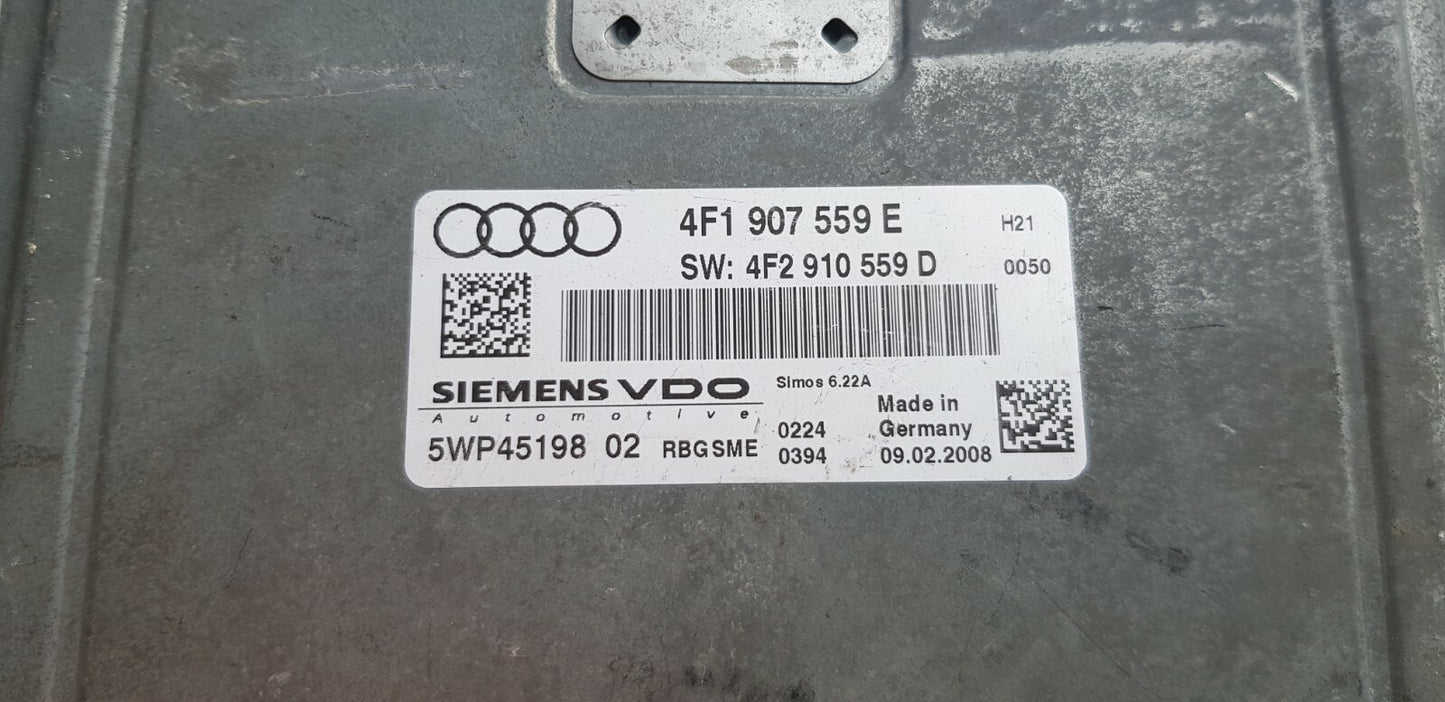 Audi A6 Motorsteuergerät Steuergerät 4F1907559E 5WP4519802
