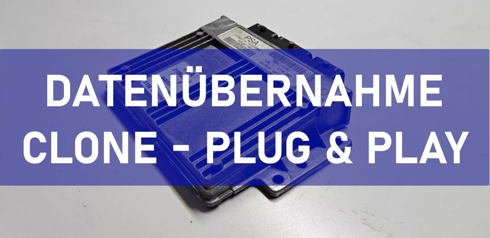 Peugeot Citroen Motorsteuergerät Steuergerät 9642222380 9650825180 PLUG & PLAY