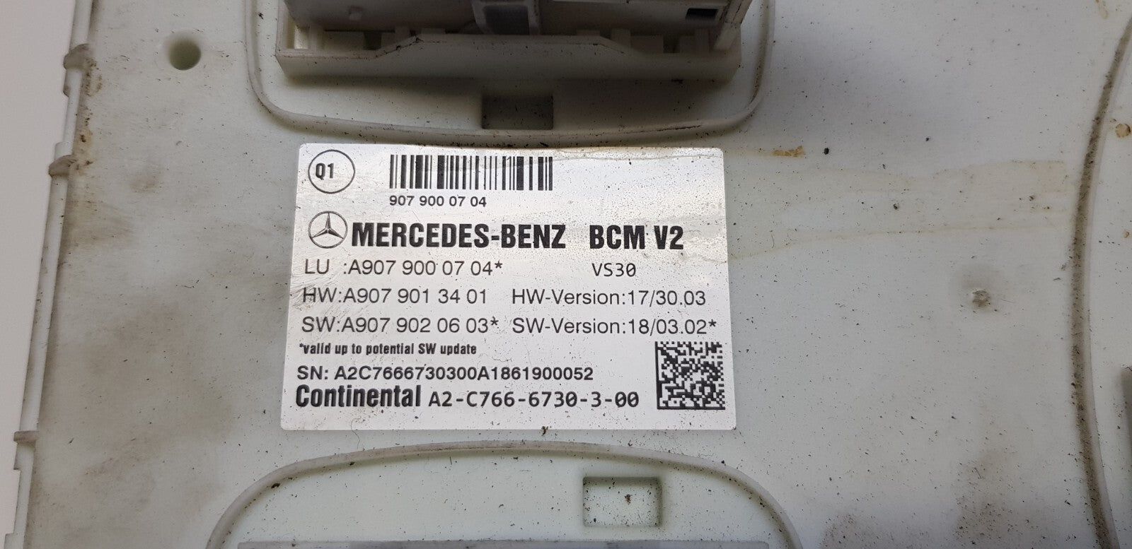Mercedes Sprinter Steuergerät A 9079000704 A 9079013401