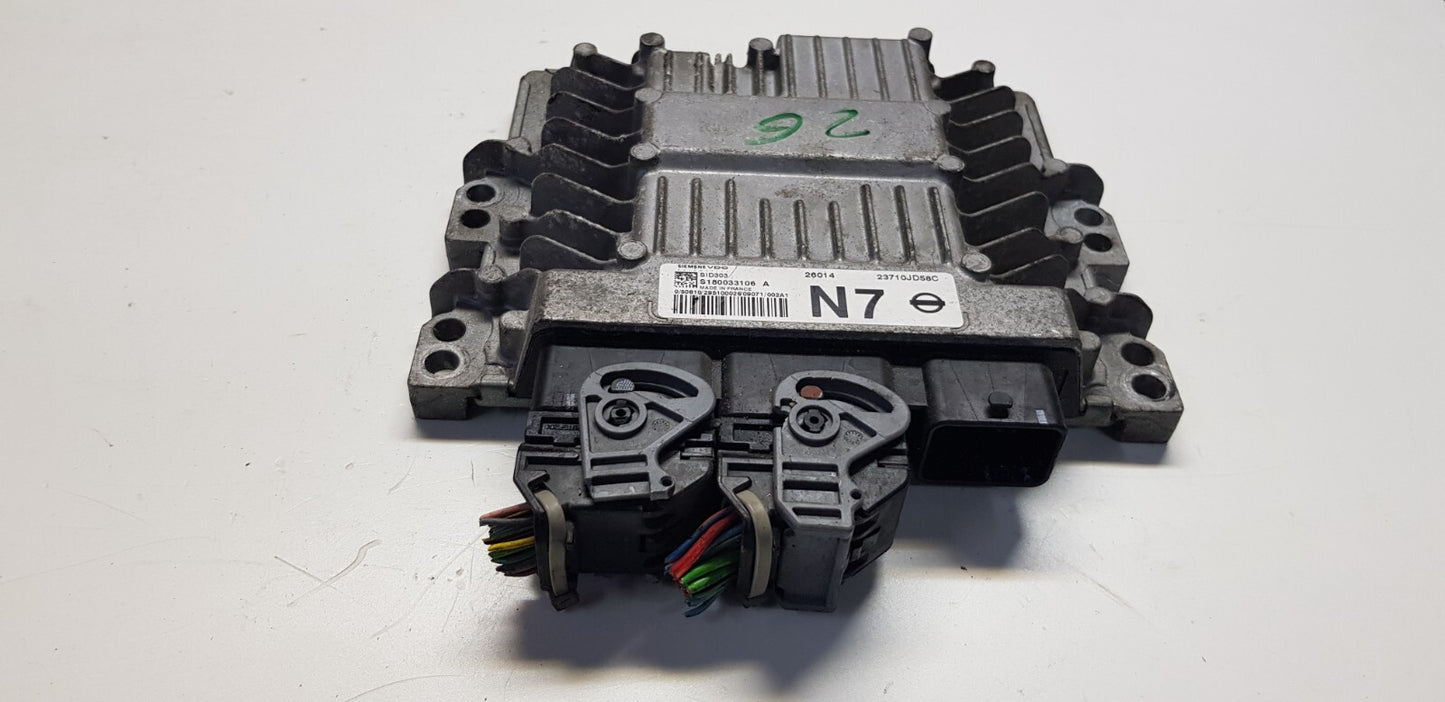 Nissan Motorsteuergerät Steuergerät 23710JD58C S180033106A PLUG & PLAY