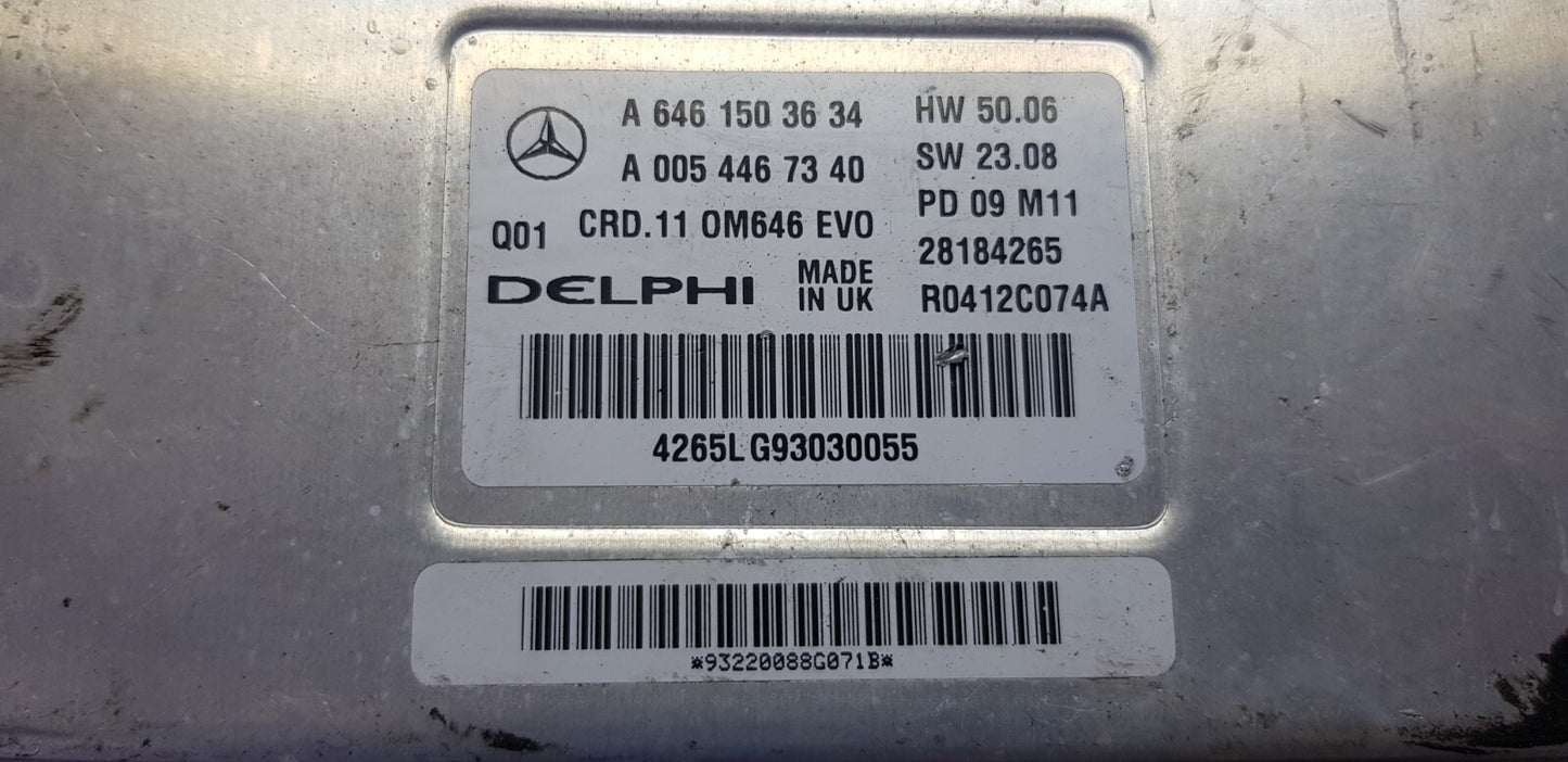 Mercedes W204 W207 W212 Motorsteuergerät A 6461503634 A 0054467340 PLUG & PLAY