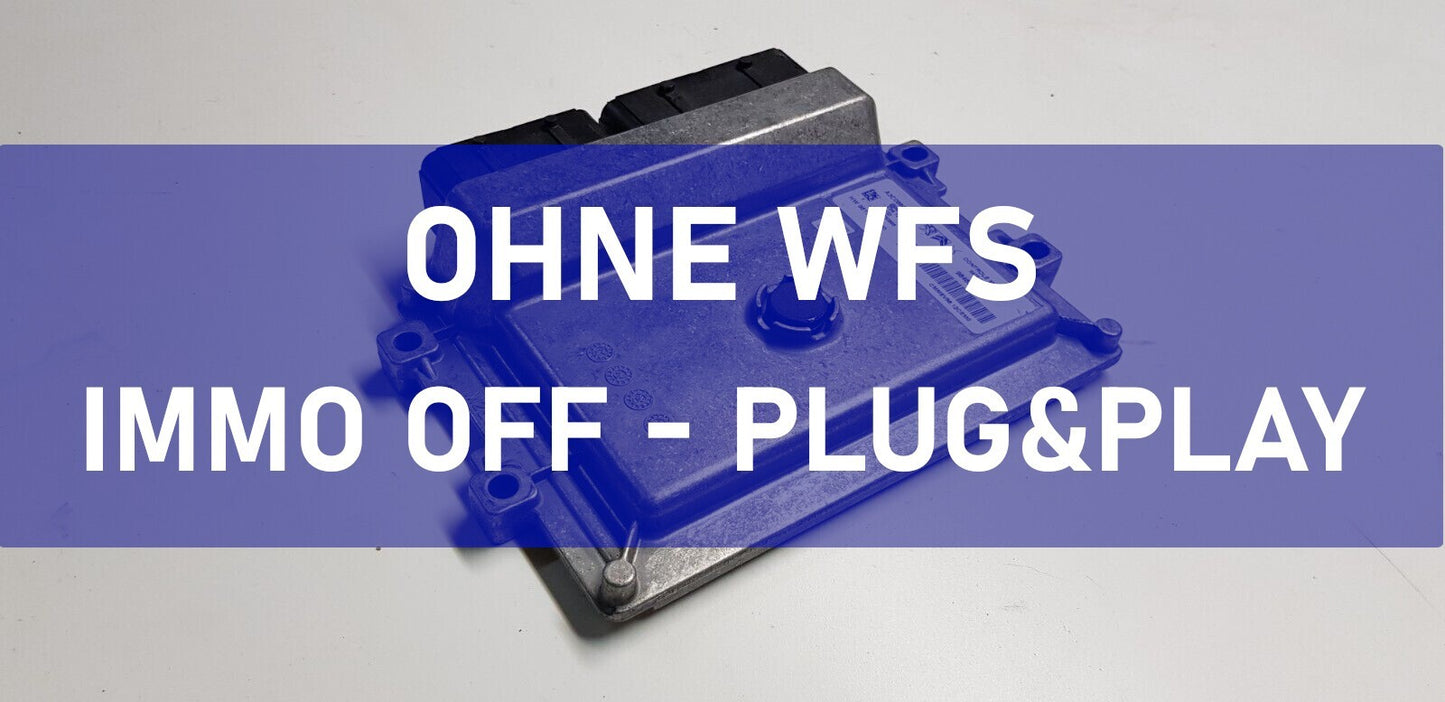 Opel Motorsteuergerät Steuergerät 9846386780 9815037580 IMMO OFF