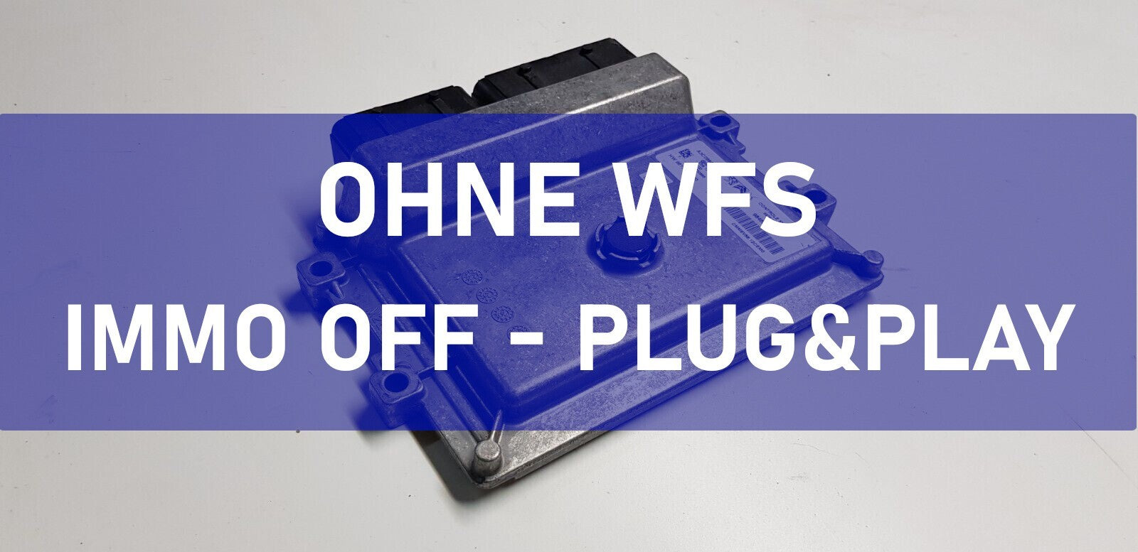 Opel Motorsteuergerät Steuergerät 9846386780 9815037580 IMMO OFF