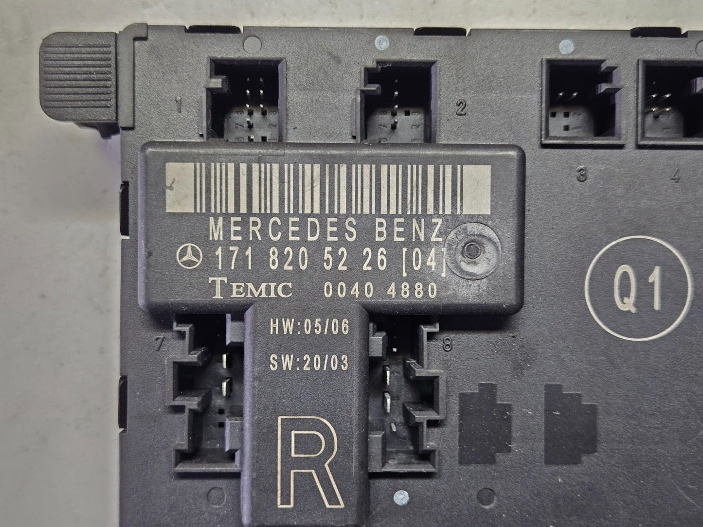 Mercedes SLK R171 Türsteuergerät Steuergerät 1718205226 ♻️