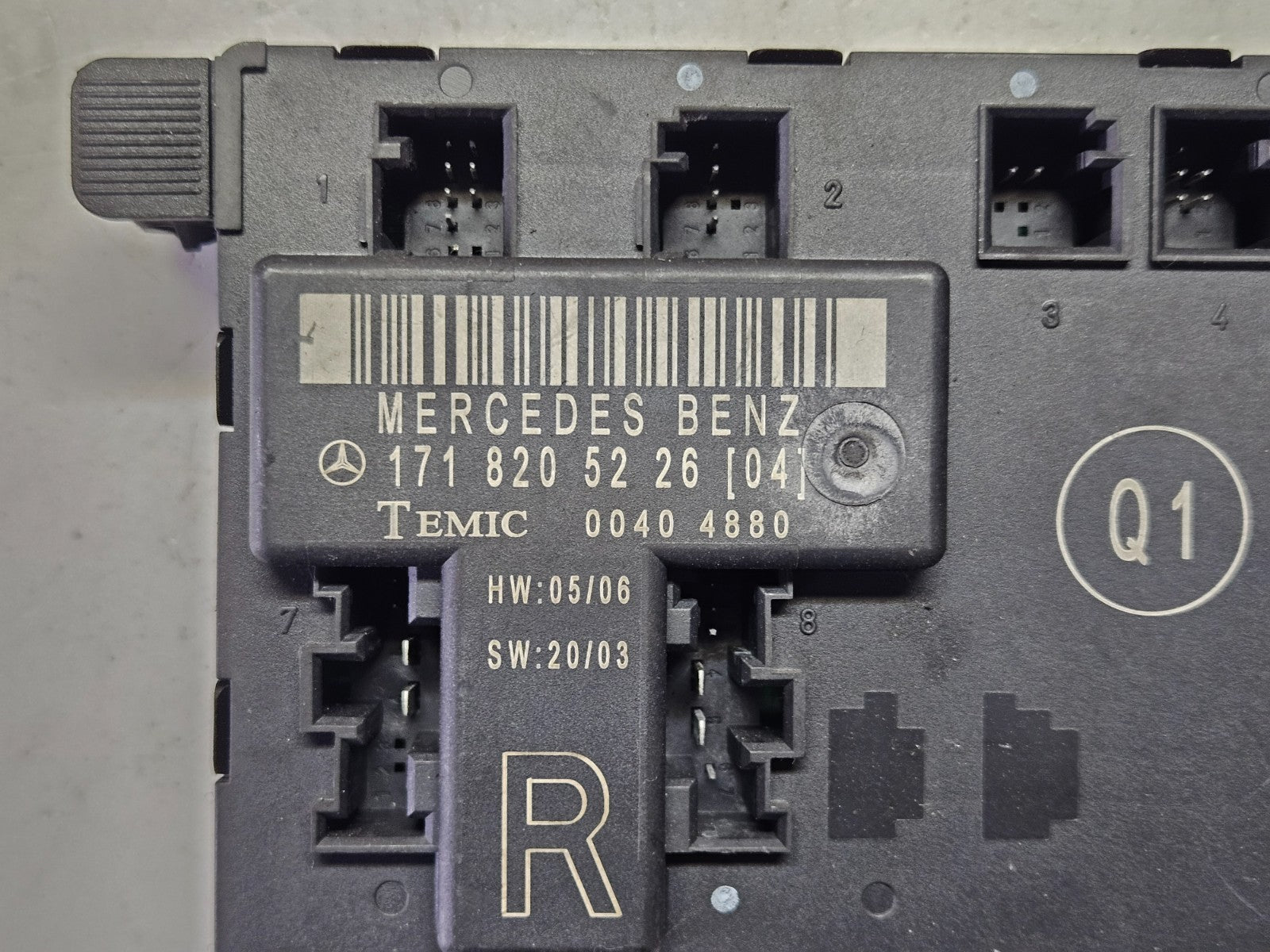 Mercedes SLK R171 Türsteuergerät Steuergerät 1718205226 ♻️