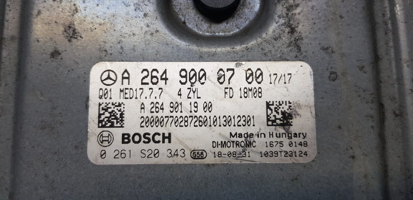 Mercedes Motorsteuergerät Steuergerät A 2649000700 0261S20343