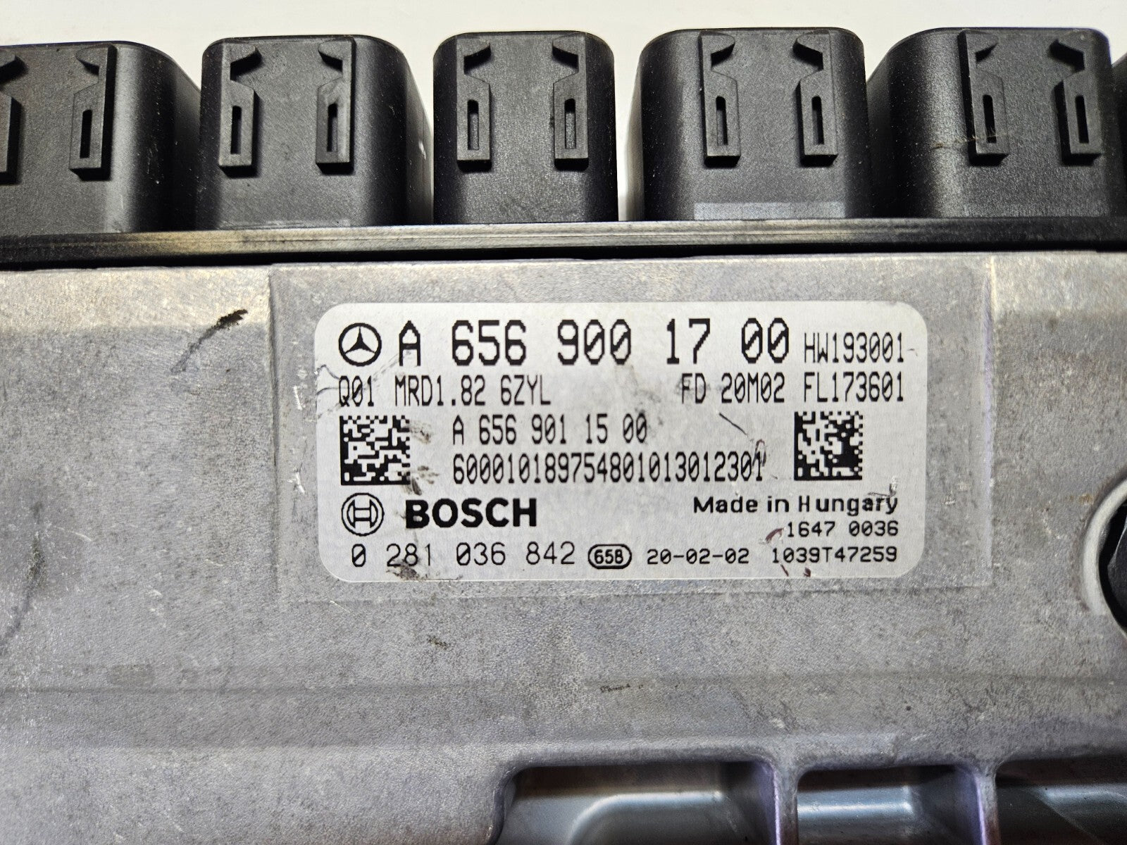 Mercedes Motorsteuergerät Steuergerät A 6569001700 0281036842 ♻️