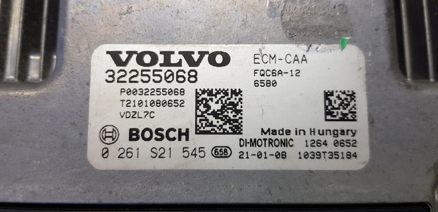 Volvo Motorsteuergerät Steuergerät 32255068 0261S21545
