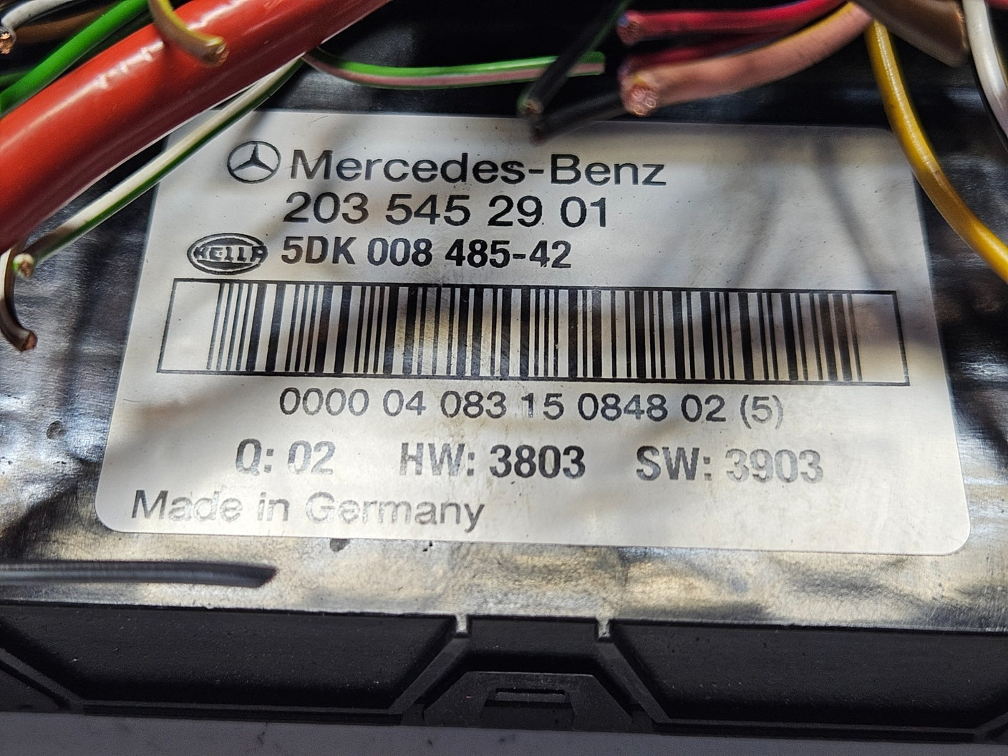 Mercedes W203 Sicherungskasten SAM Steuergerät 2035452901 5DK008485-42 ♻️