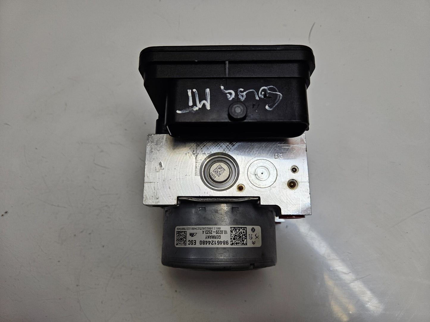 Opel Corsa Schaltg. ABS Hydraulikblock Steuergerät 9846124480 10.0917-3950.3 ♻️