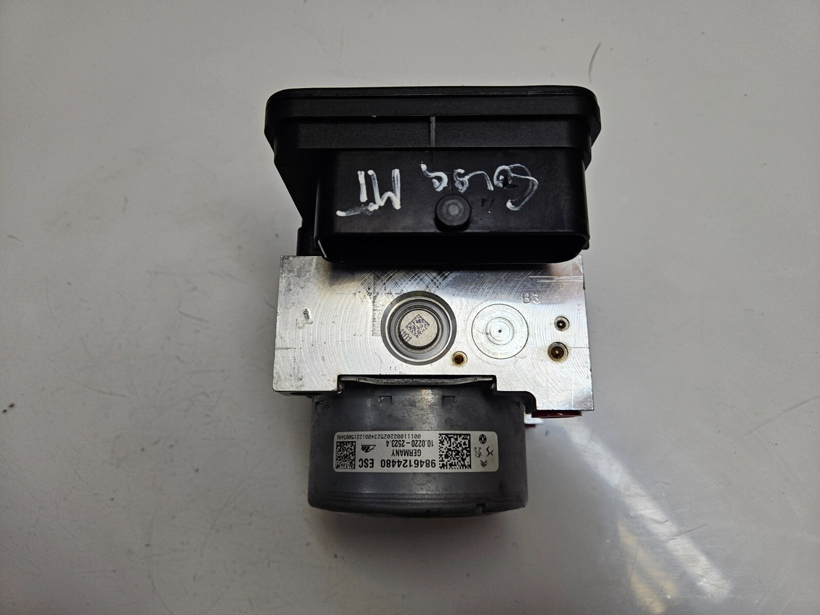 Opel Corsa Schaltg. ABS Hydraulikblock Steuergerät 9846124480 10.0917-3950.3 ♻️