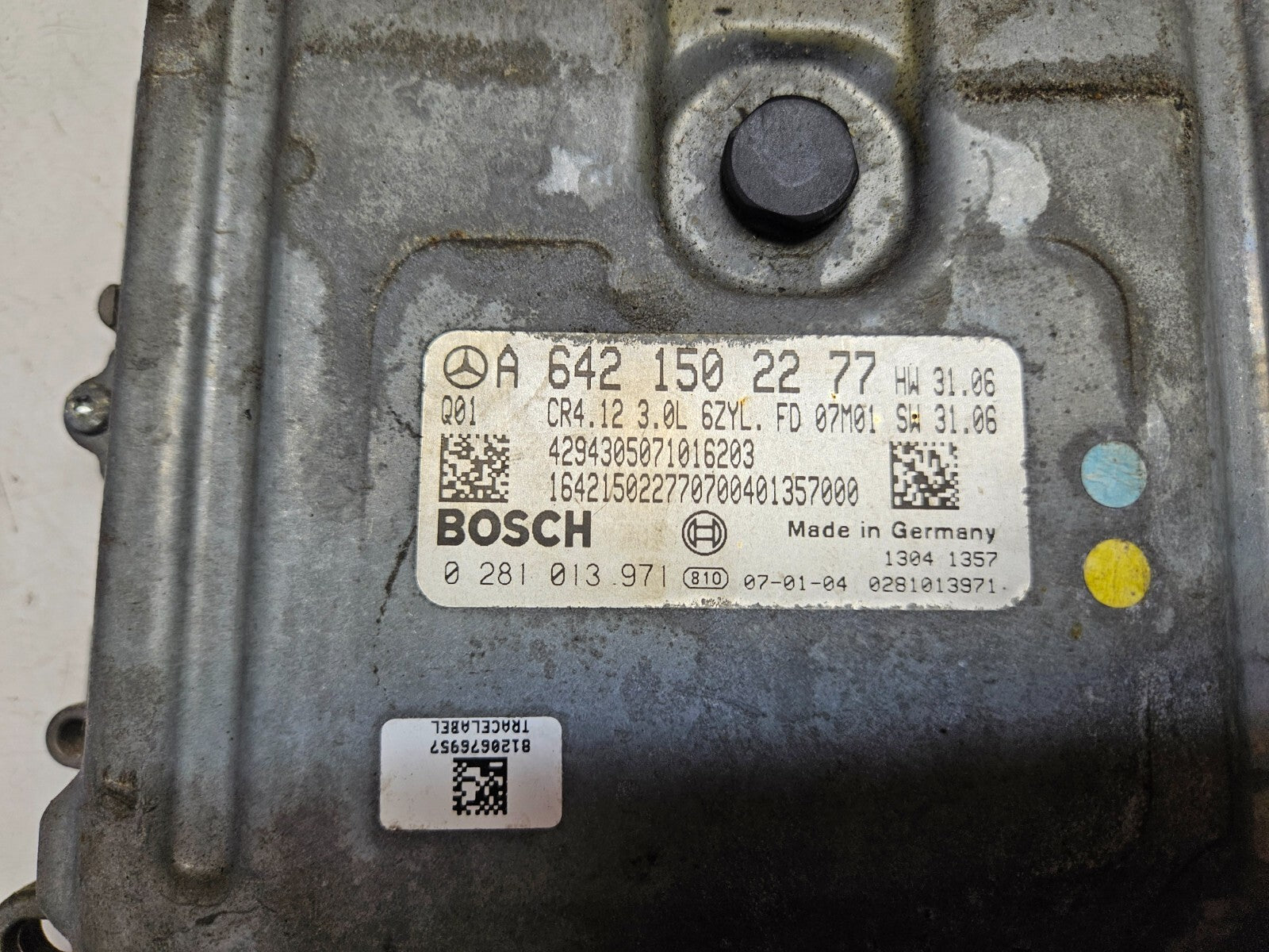 Mercedes ML W164 Motorsteuergerät  Steuergerät A 6421502277 0281013971 ♻️