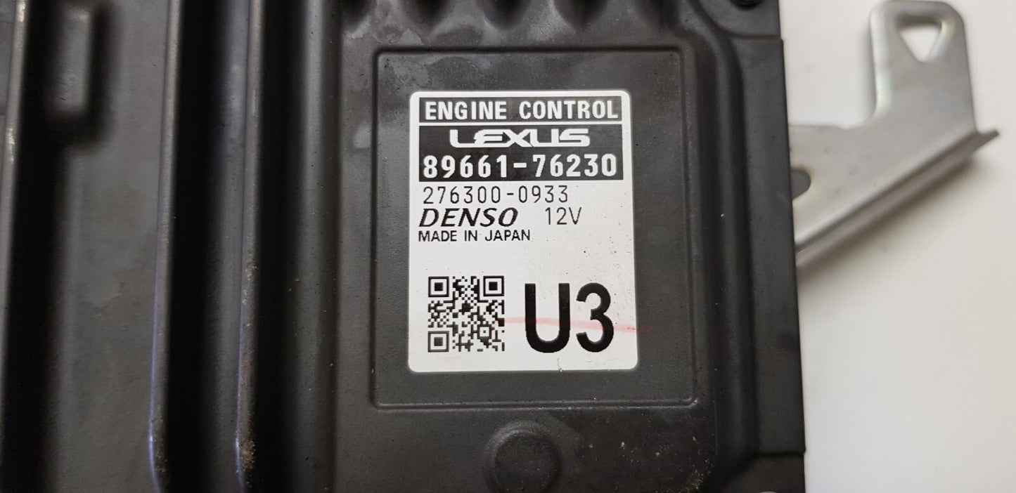 Lexus UX Motorsteuergerät Steuergerät 89661-76230 276300-0933 ♻️