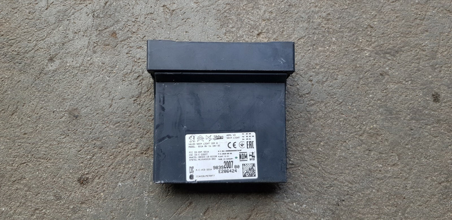Peugeot Citroen Steuergerät 9839200780 ♻️