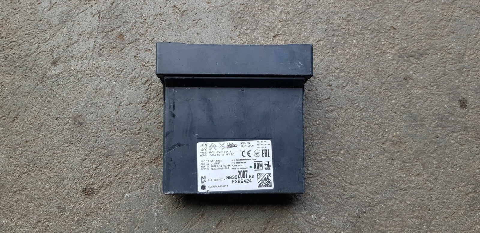 Peugeot Citroen Steuergerät 9839200780 ♻️