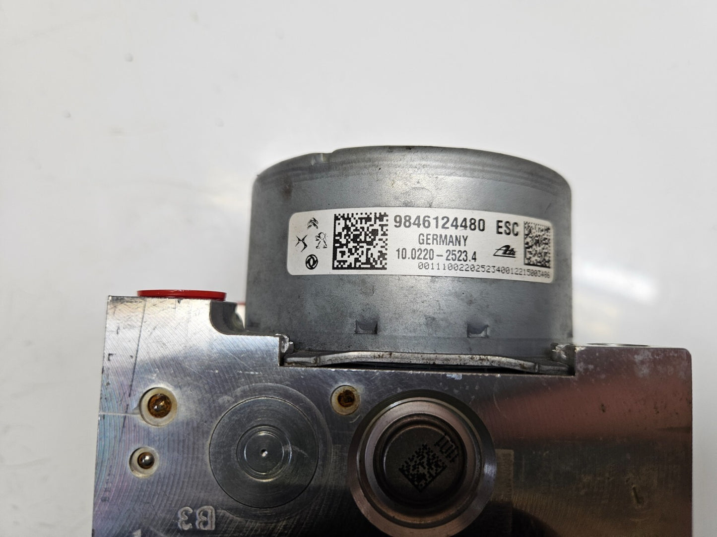 Opel Corsa Schaltg. ABS Hydraulikblock Steuergerät 9846124480 10.0917-3950.3 ♻️