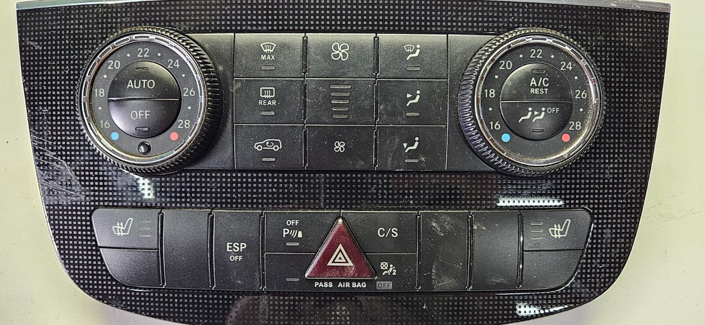 Mercedes Klimabedienteil A 2518702290 A 2518206489