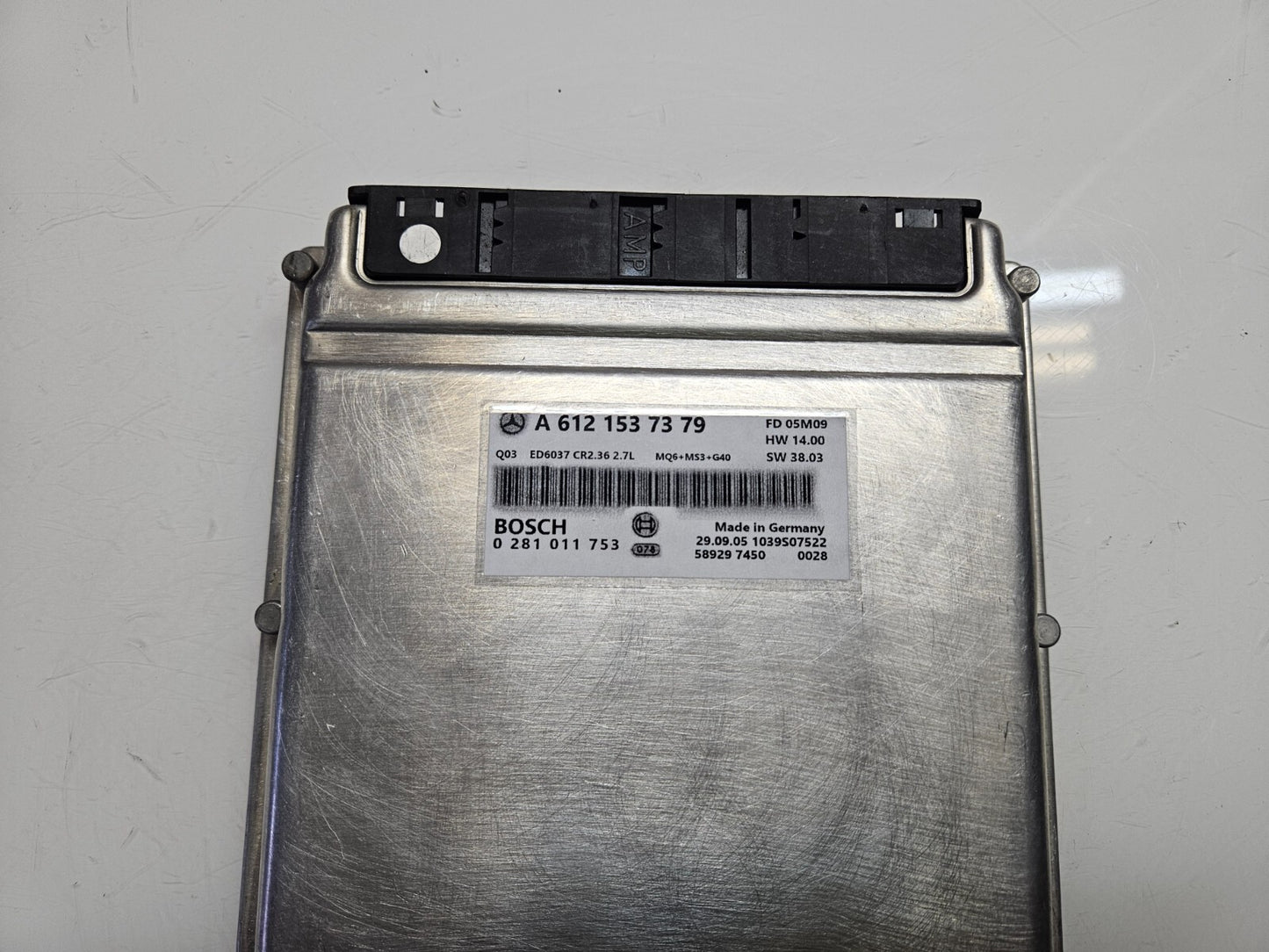 Mercedes Sprinter Motorsteuergerät Steuergerät A 6121537379 0281011753 ♻️