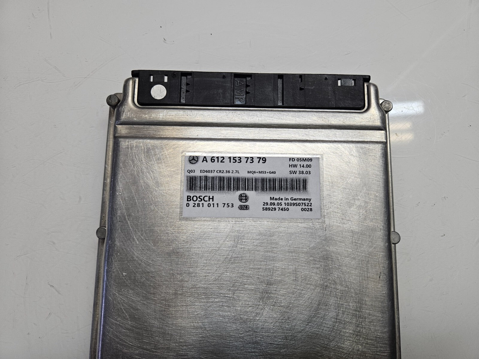 Mercedes Sprinter Motorsteuergerät Steuergerät A 6121537379 0281011753 ♻️