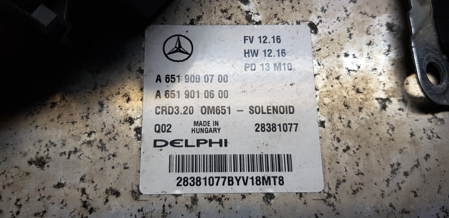 Mercedes Sprinter 313 Schaltg. Motorsteuergerät mit Wegfahrsperre A 6519000700