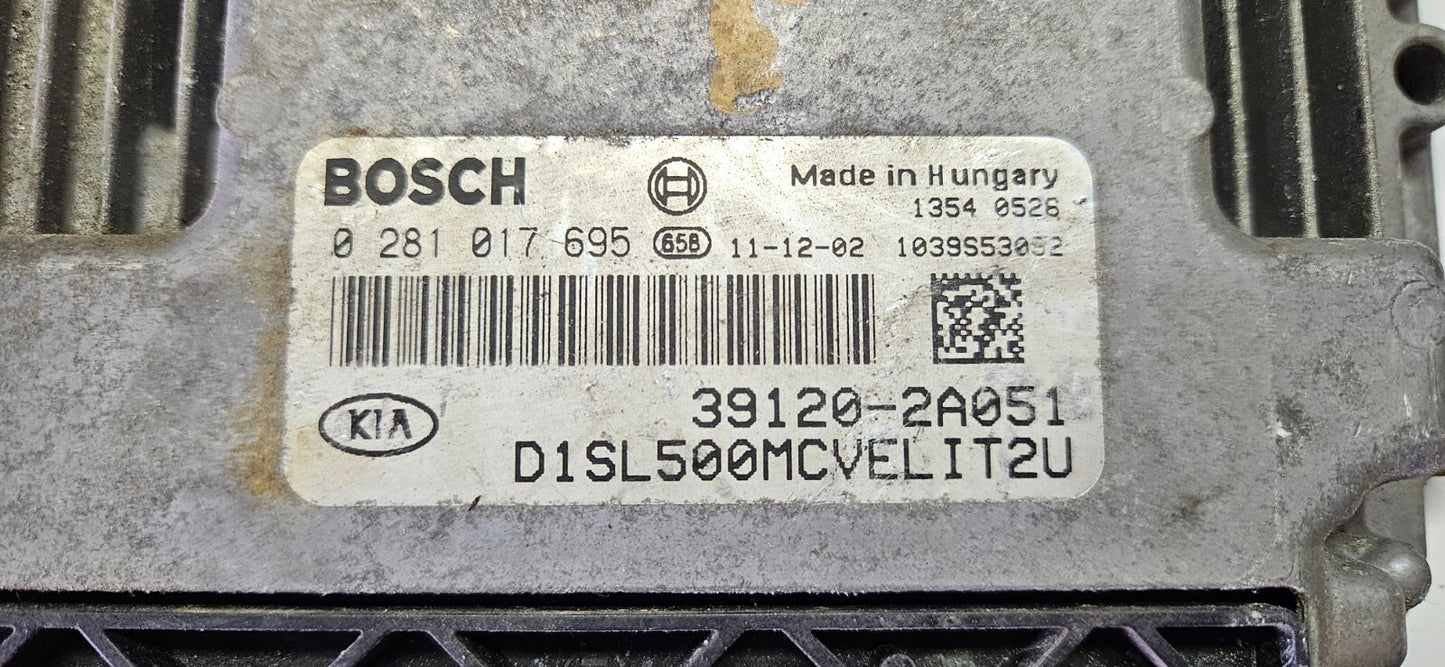 Kia Motorsteuergerät Steuergerät 0281017695 39120-2A051