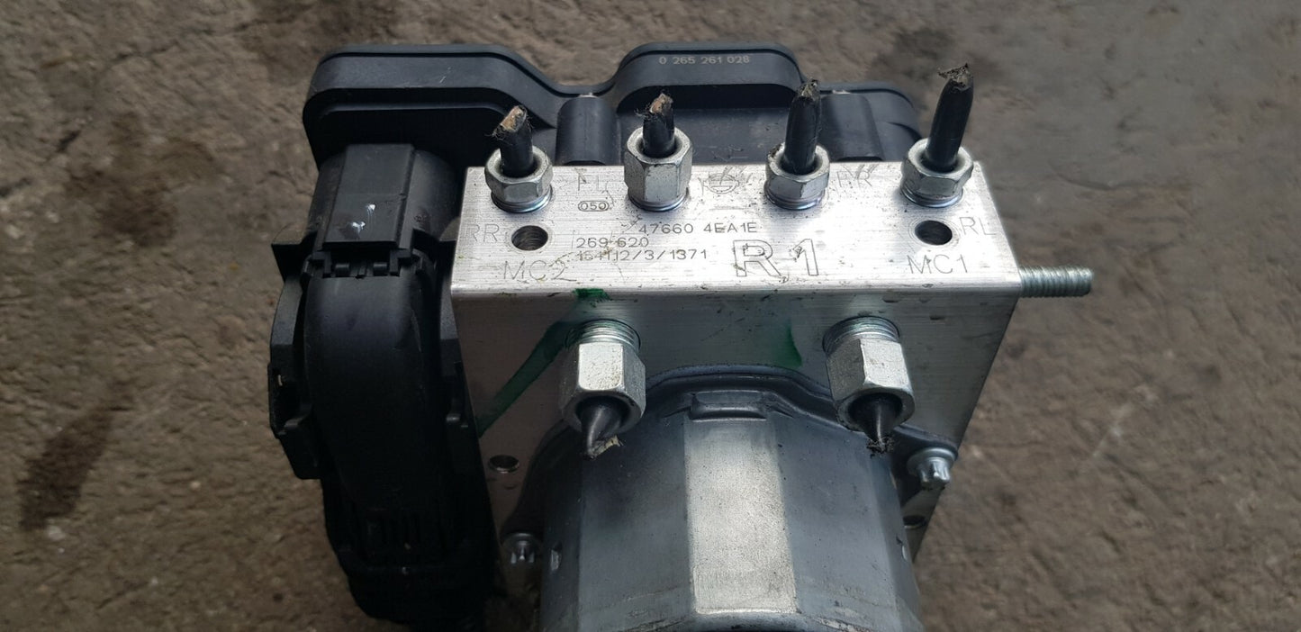 Nissan Qashqai ABS Pumpe Steuergerät 47660 4EA1E 0265956165
