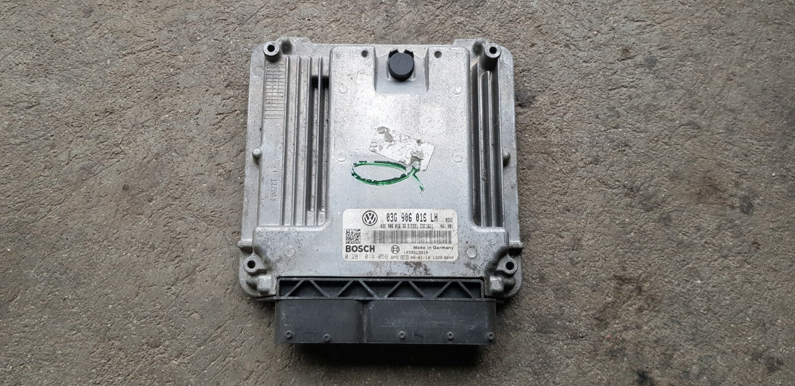 VW Motorsteuergerät Steuergerät 03G906016LH 0281014059 mit PIN CODE