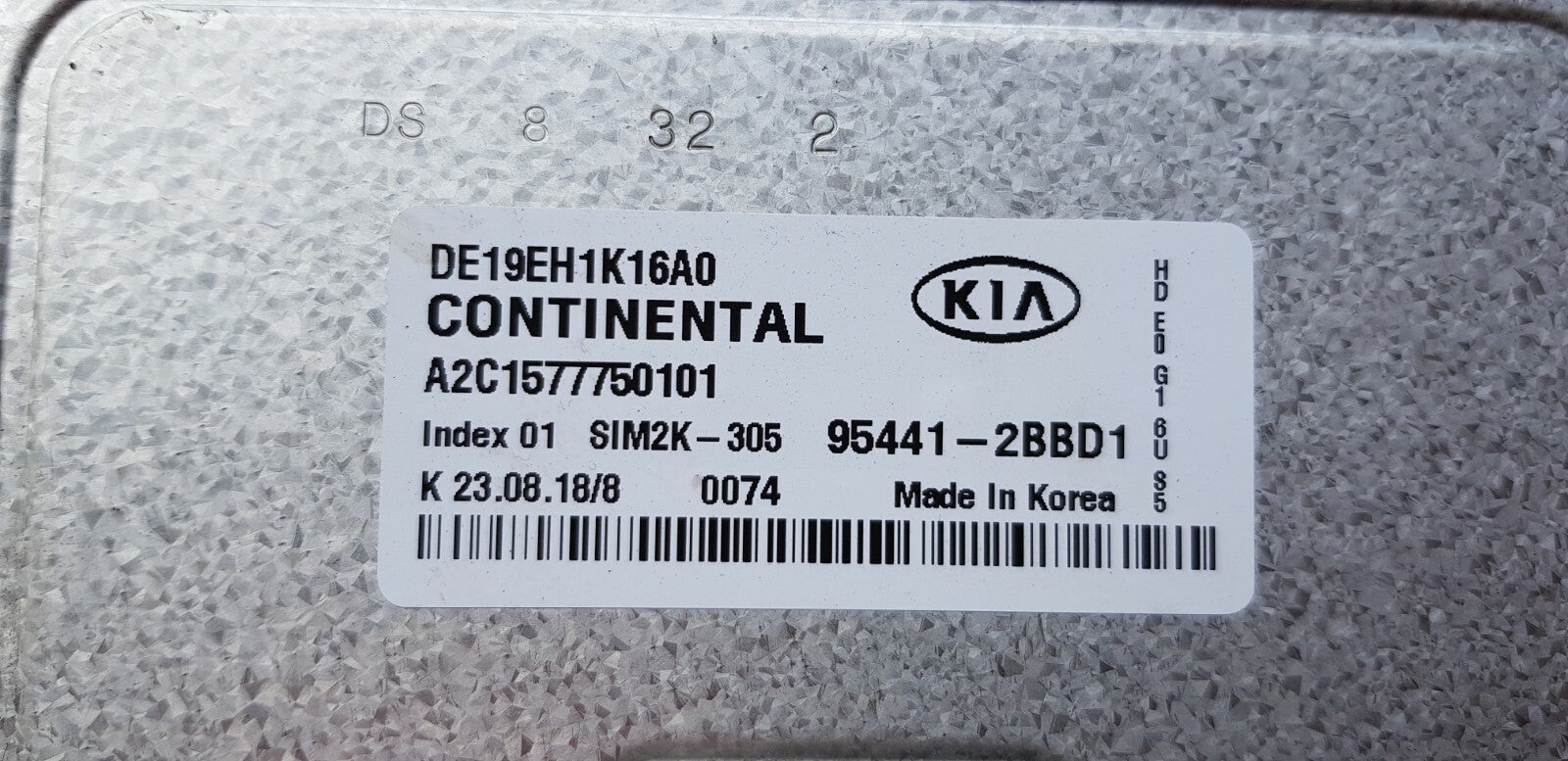 Kia Niro Motorsteuergerät Steuergerät 95441-2BBD1 A2C1577750101 PLUG & PLAY