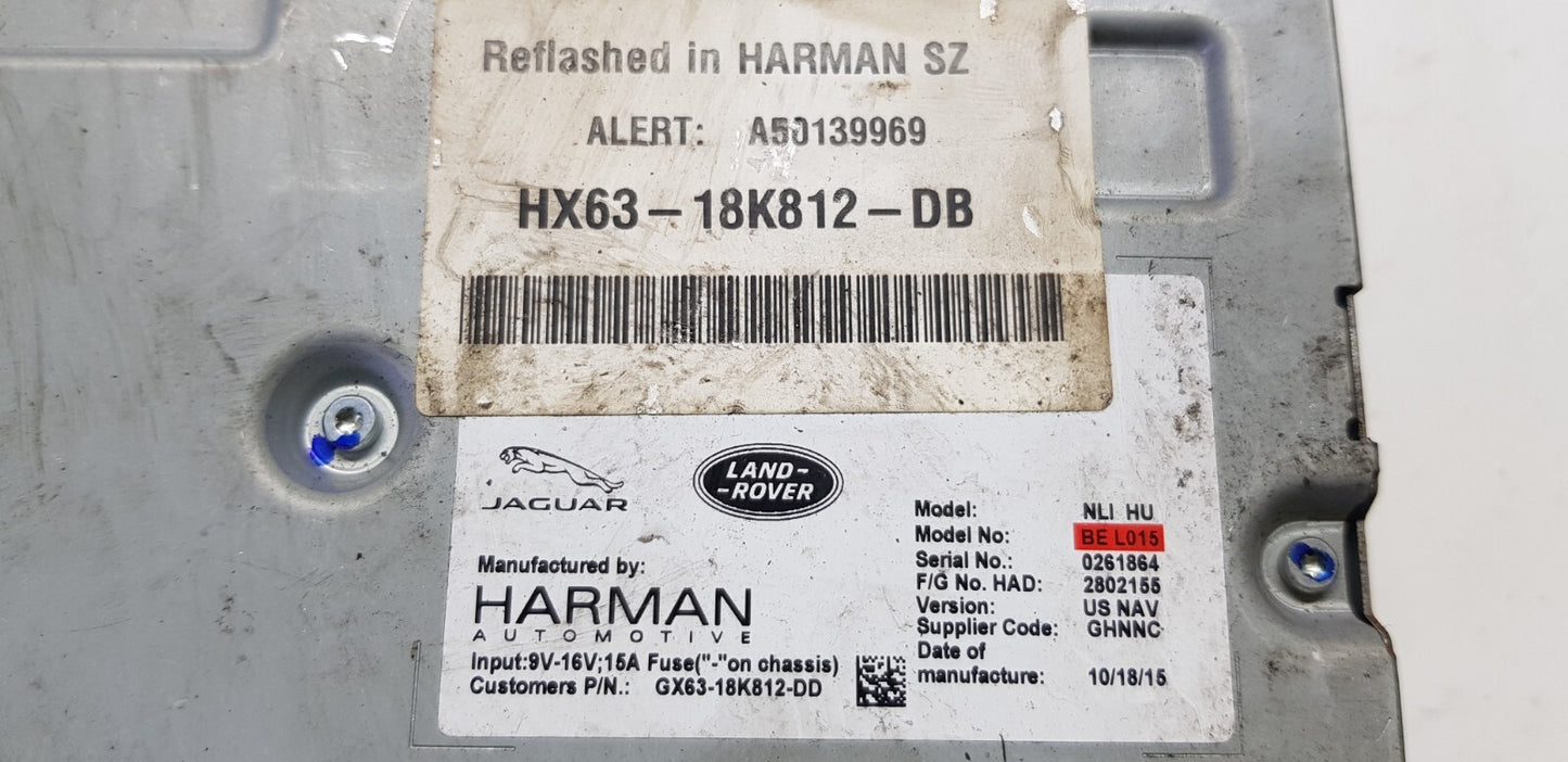 Jaguar Navigation Media Multimedia Steuergerät HX63-18K812-DB ♻️