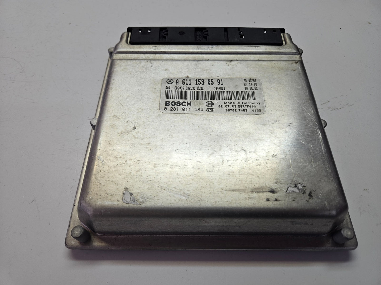 Mercedes Sprinter Motorsteuergerät Steuergerät A 6111530591 0281011484 ♻️