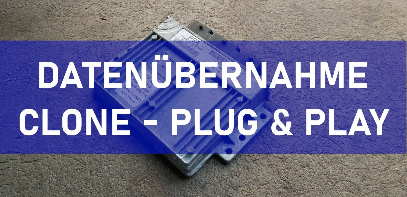 Citroen Peugeot Motorsteuergerät 9649433980 9657018380 21585166-7A PLUG&PLAY