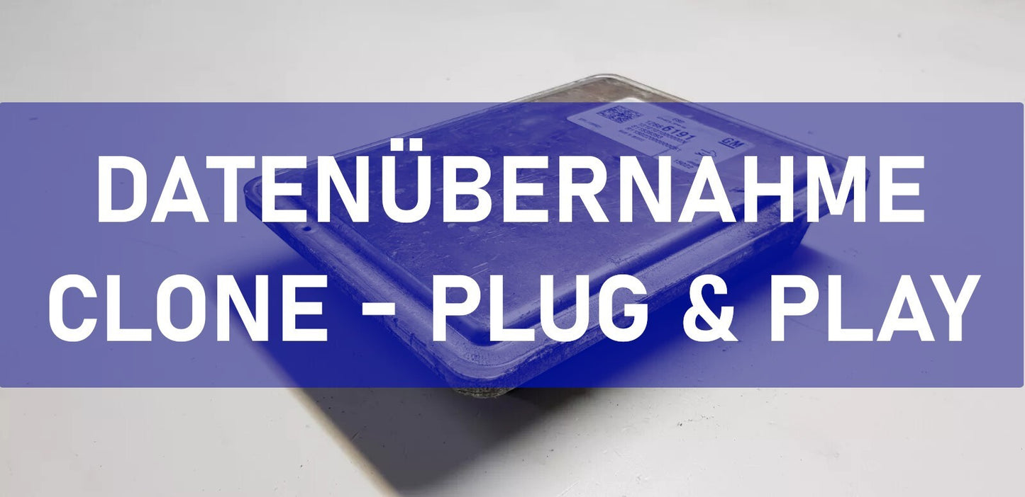 Opel Motorsteuergerät Steuergerät 12666191 12655021 PLUG & PLAY