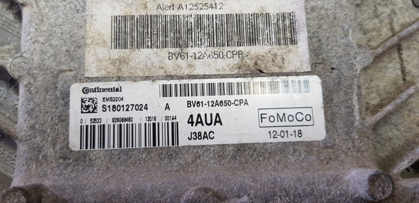 Ford Motorsteuergerät Steuergerät BV61-12A650-CPA S180127024A