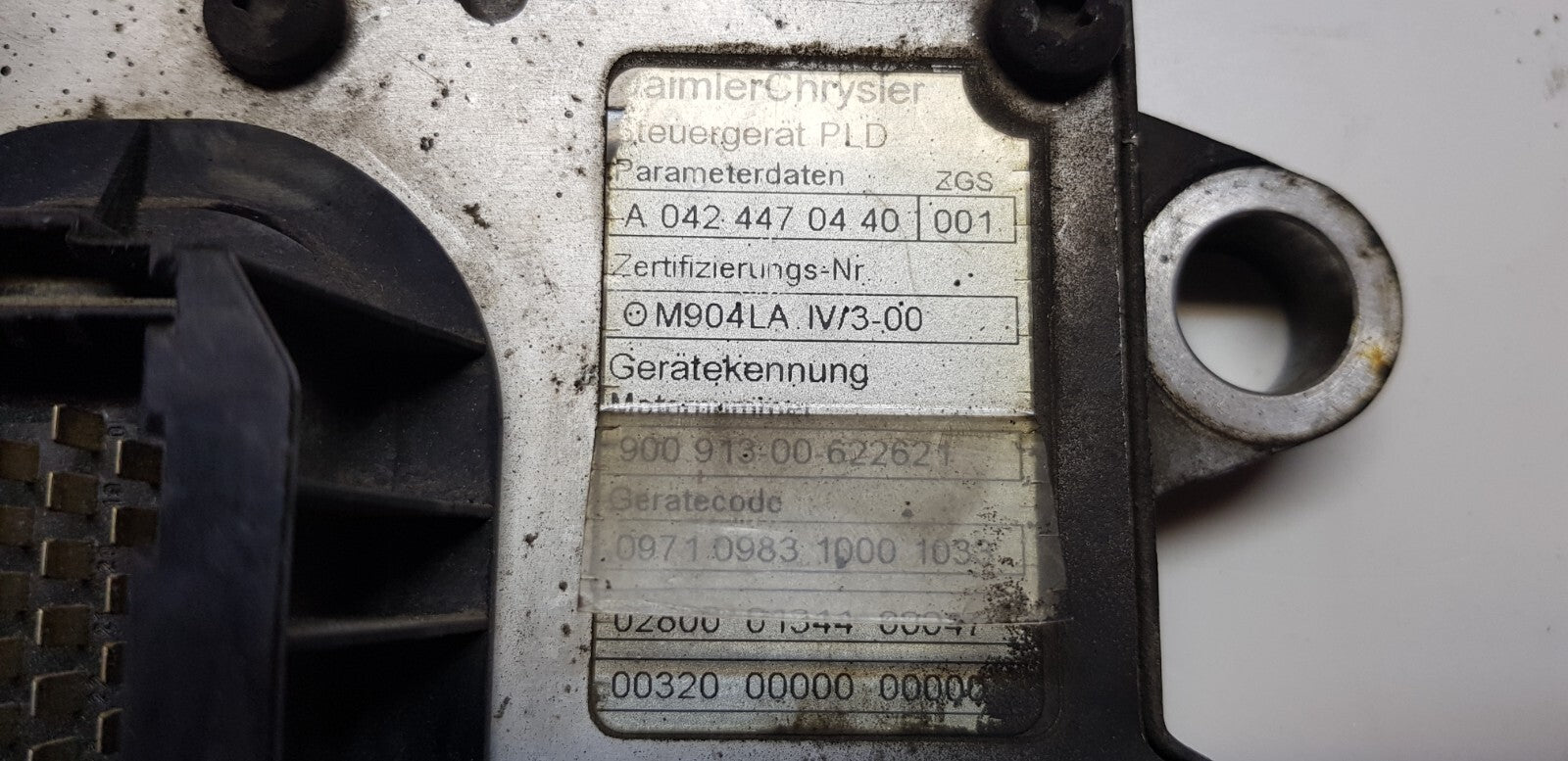 Mercedes Atego Motorsteuergerät mit Schlüssel 0034462840 A 0424470440