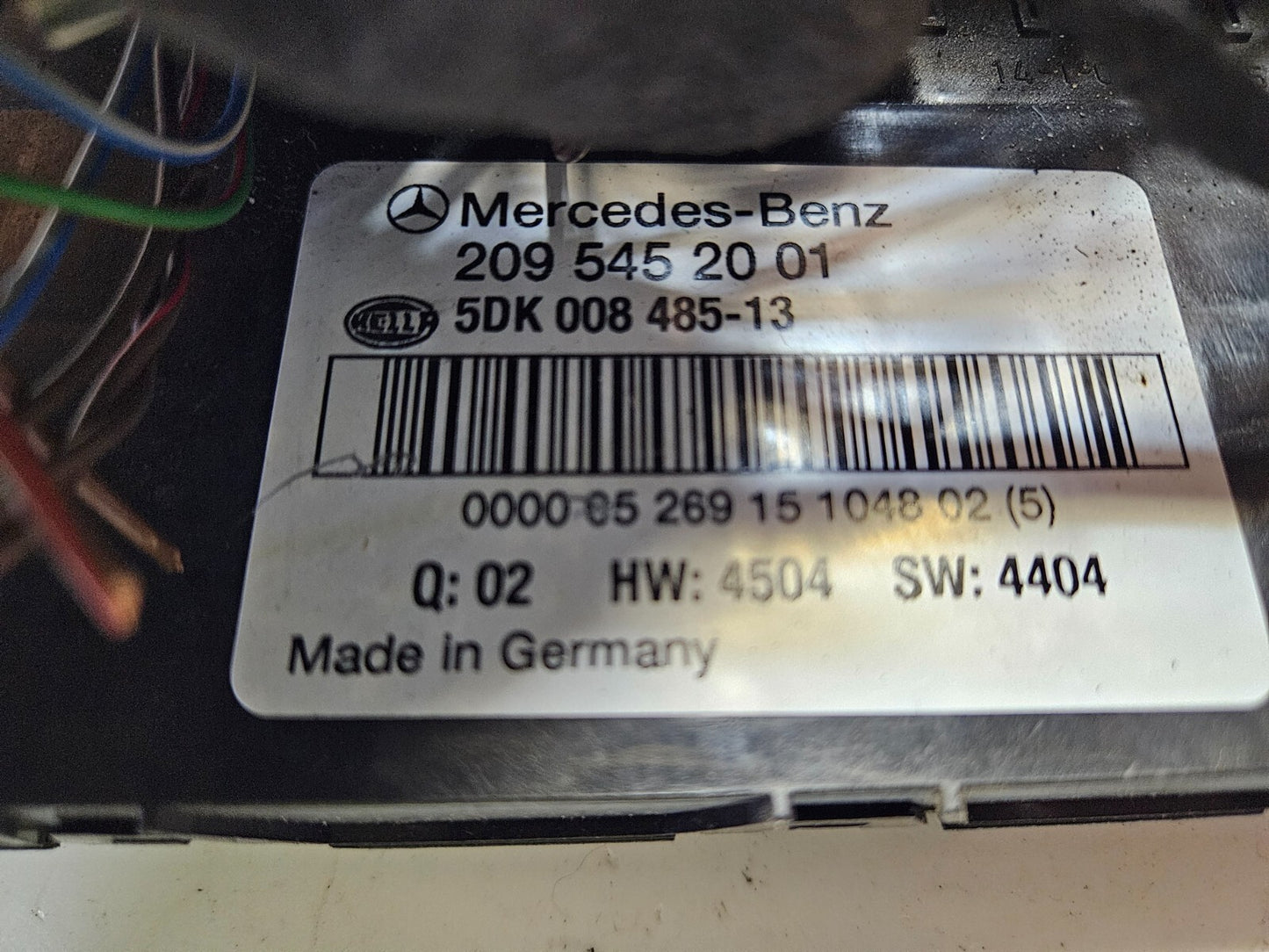 Mercedes CLK W209 SAM Steuergerät Sicherungskasten 2095452001 5DK008485-13 ♻️