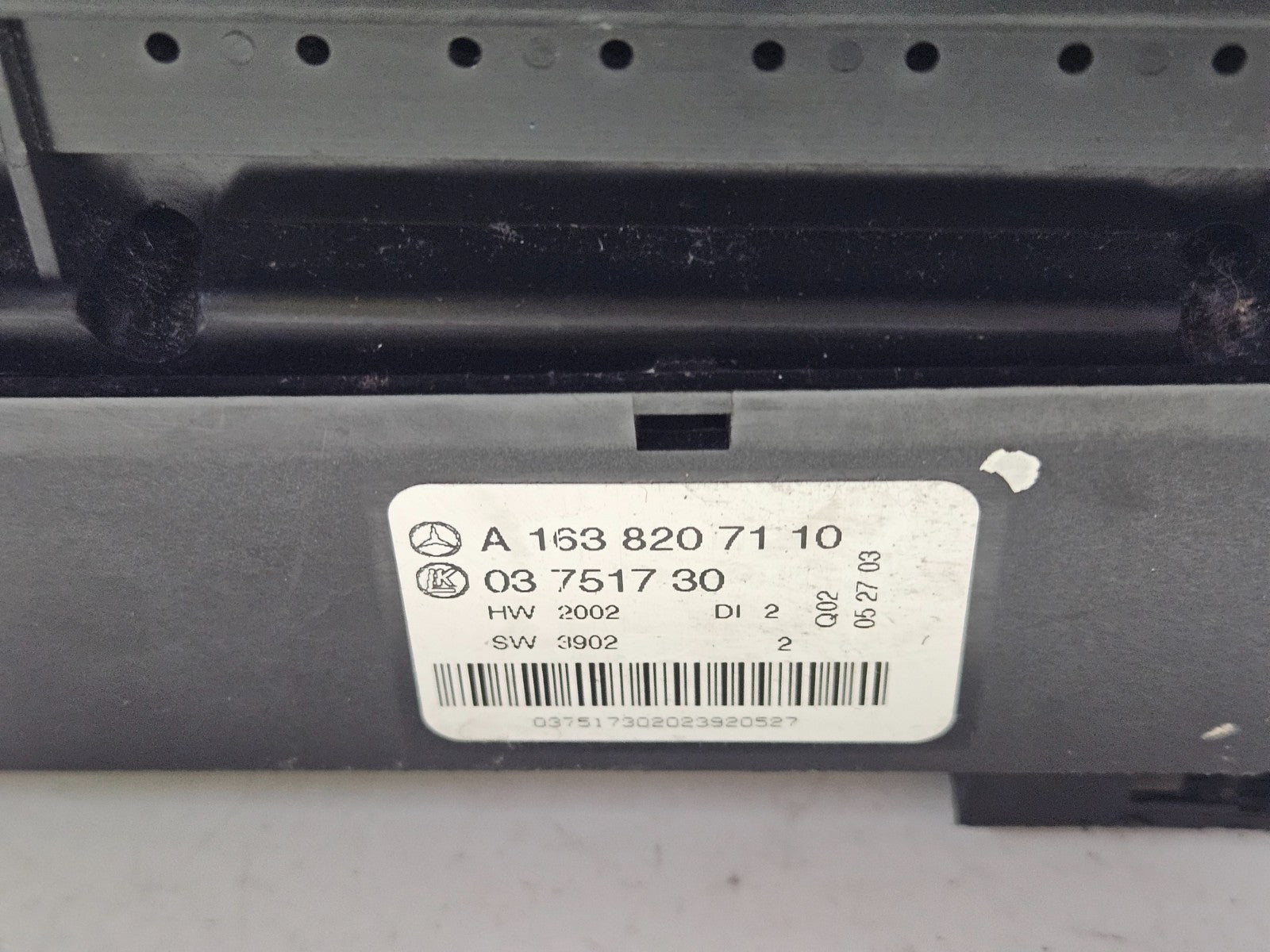 Mercedes ML W163 Mittelkonsole Fensterheberschalter A 1638207110 ♻️
