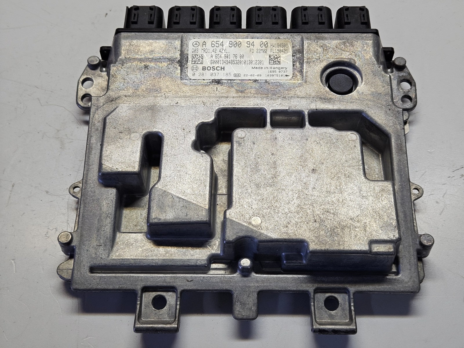 Mercedes Motorsteuergerät Steuergerät A 6549009400 0281037185 MRD1.42 ♻️