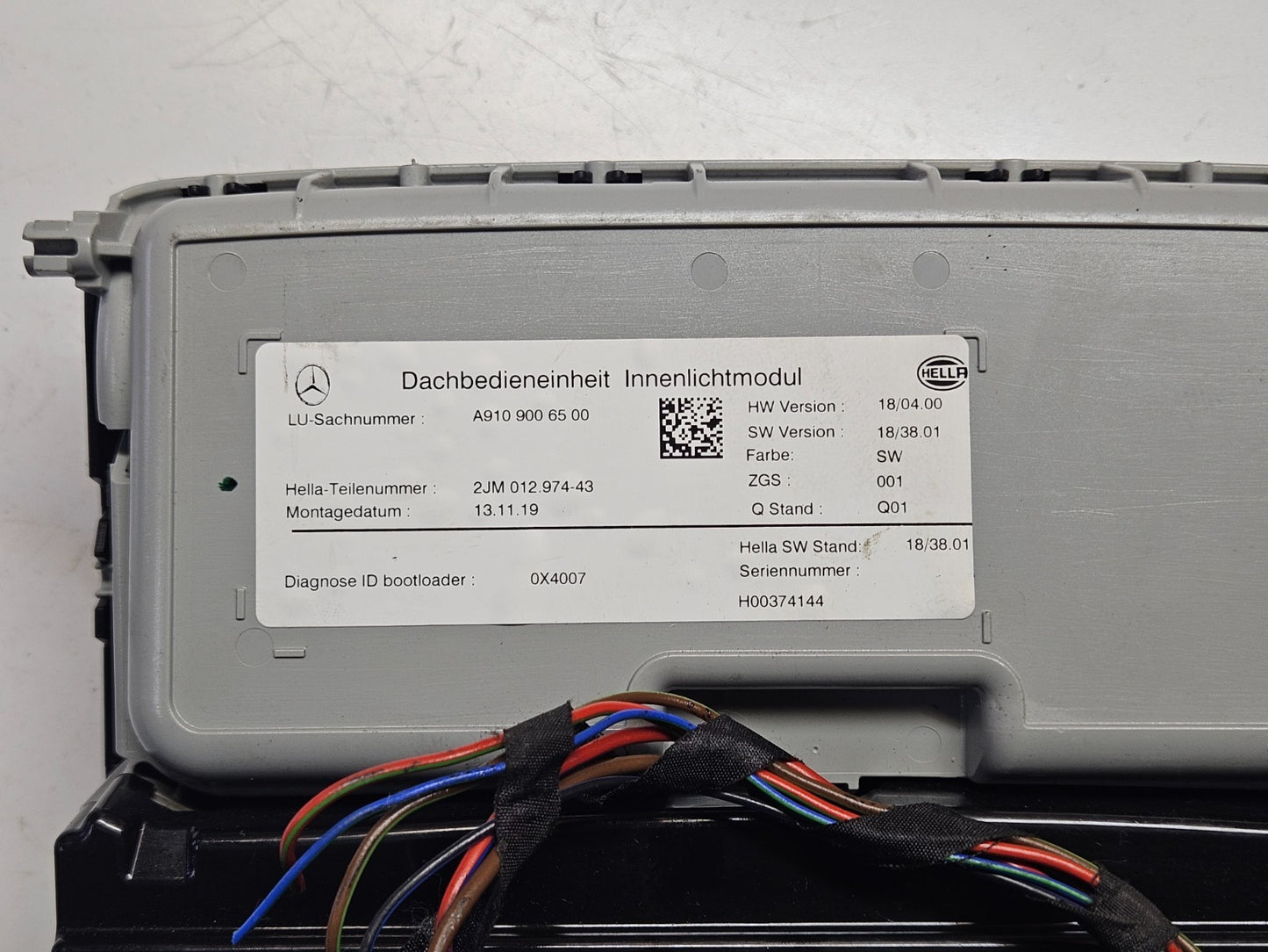 Mercedes Sprinter W907 W910 Dachbedieneinheit A 9109006500 ♻️