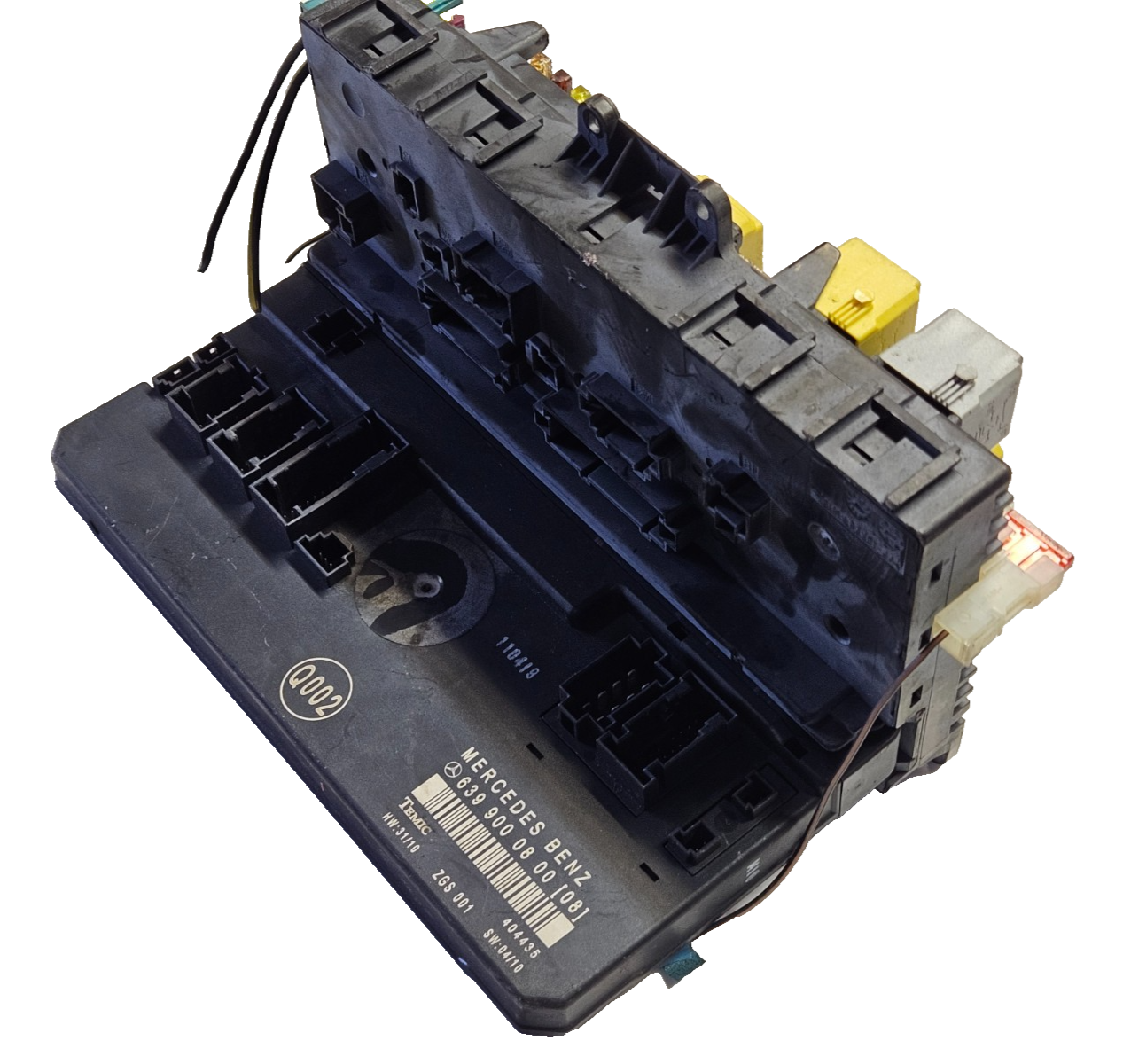 Mercedes W639 Sicherungskasten Steuergerät 6399000800 A 6395450801 ♻️ #2