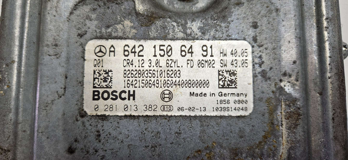 Mercedes Motorsteuergerät Steuergerät A 6421506491 0281013382 PLUG & PLAY