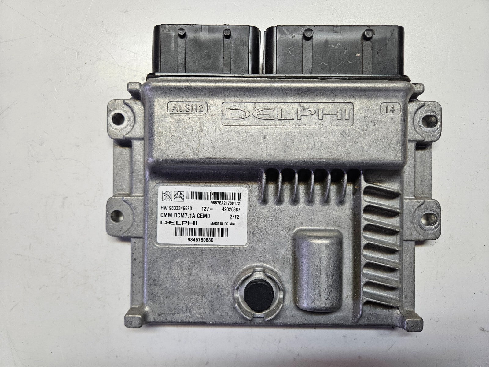 Citroen Dispatch Motorsteuergerät Steuergerät 9845750880 9833346580 DCM7.1A ♻️