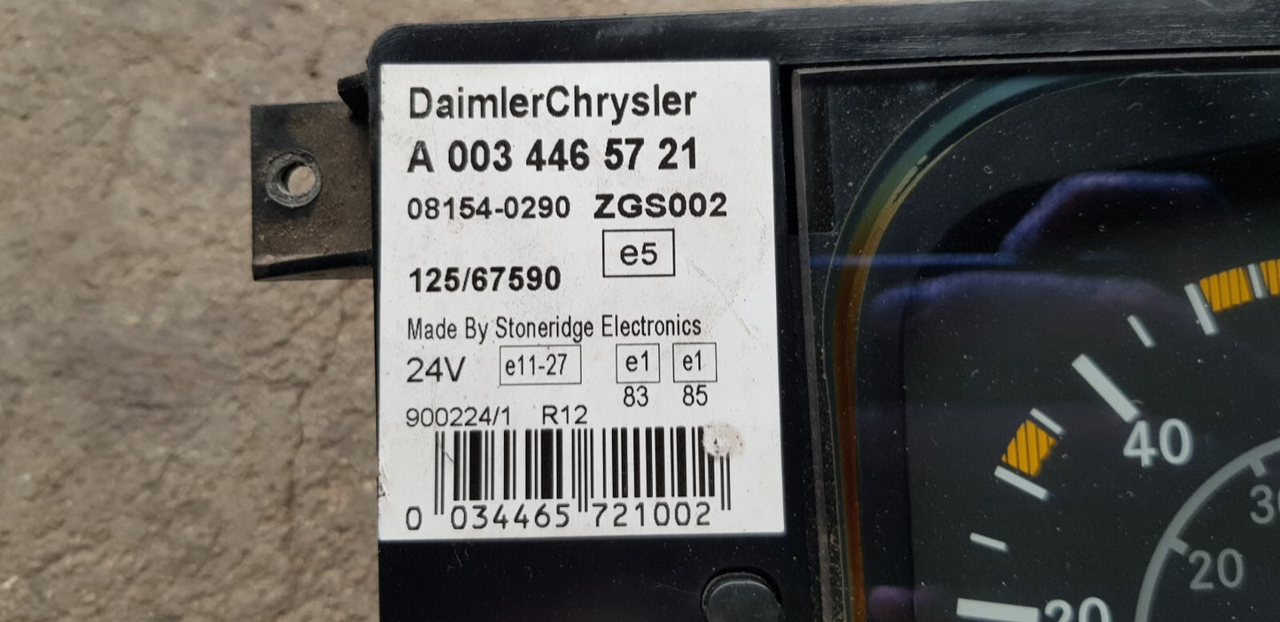Mercedes Tachometer Kombiinstrument A 0034465721