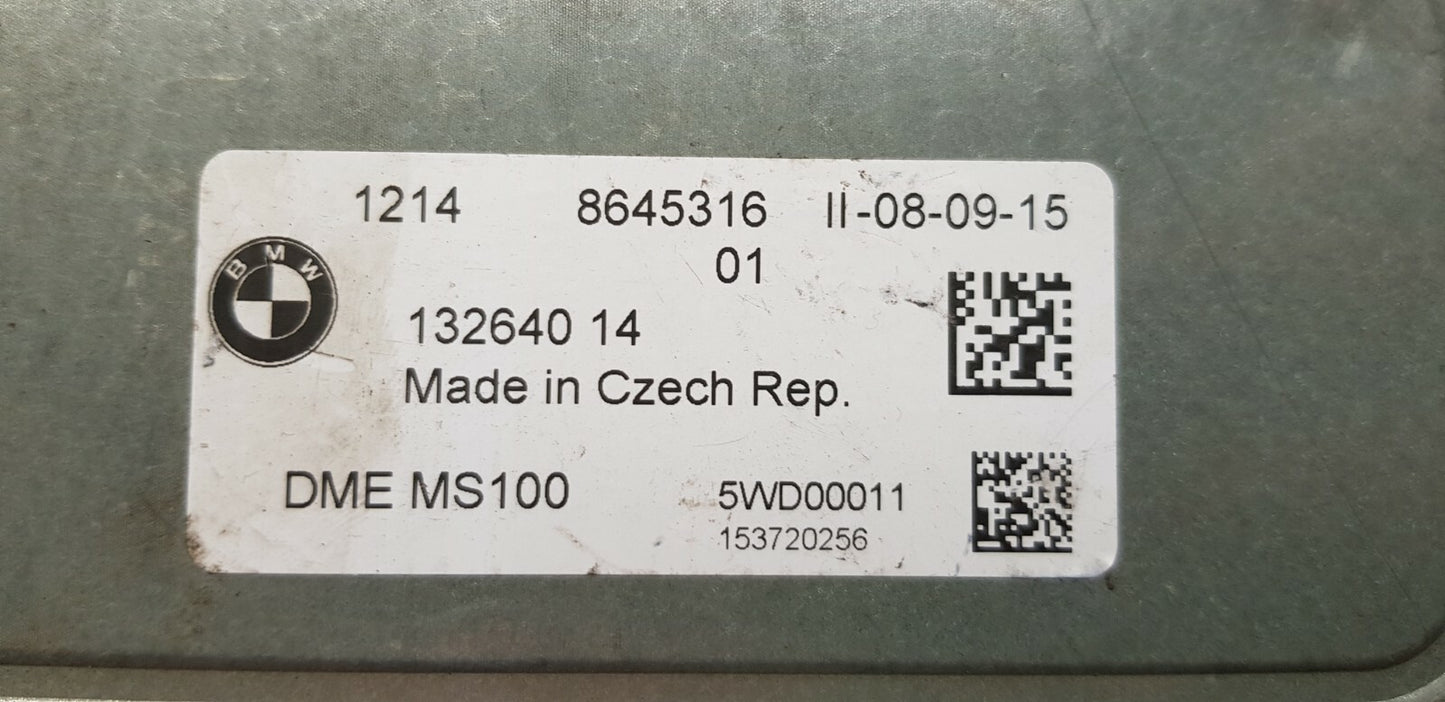 BMW Motorsteuergerät Steuergerät 1214 8645316 01