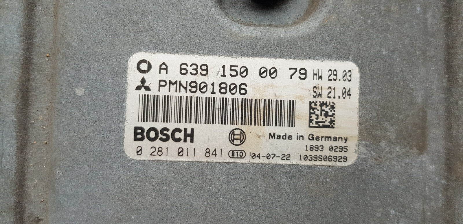 Smart Motorsteuergerät Steuergerät A 6391500079 0281011841