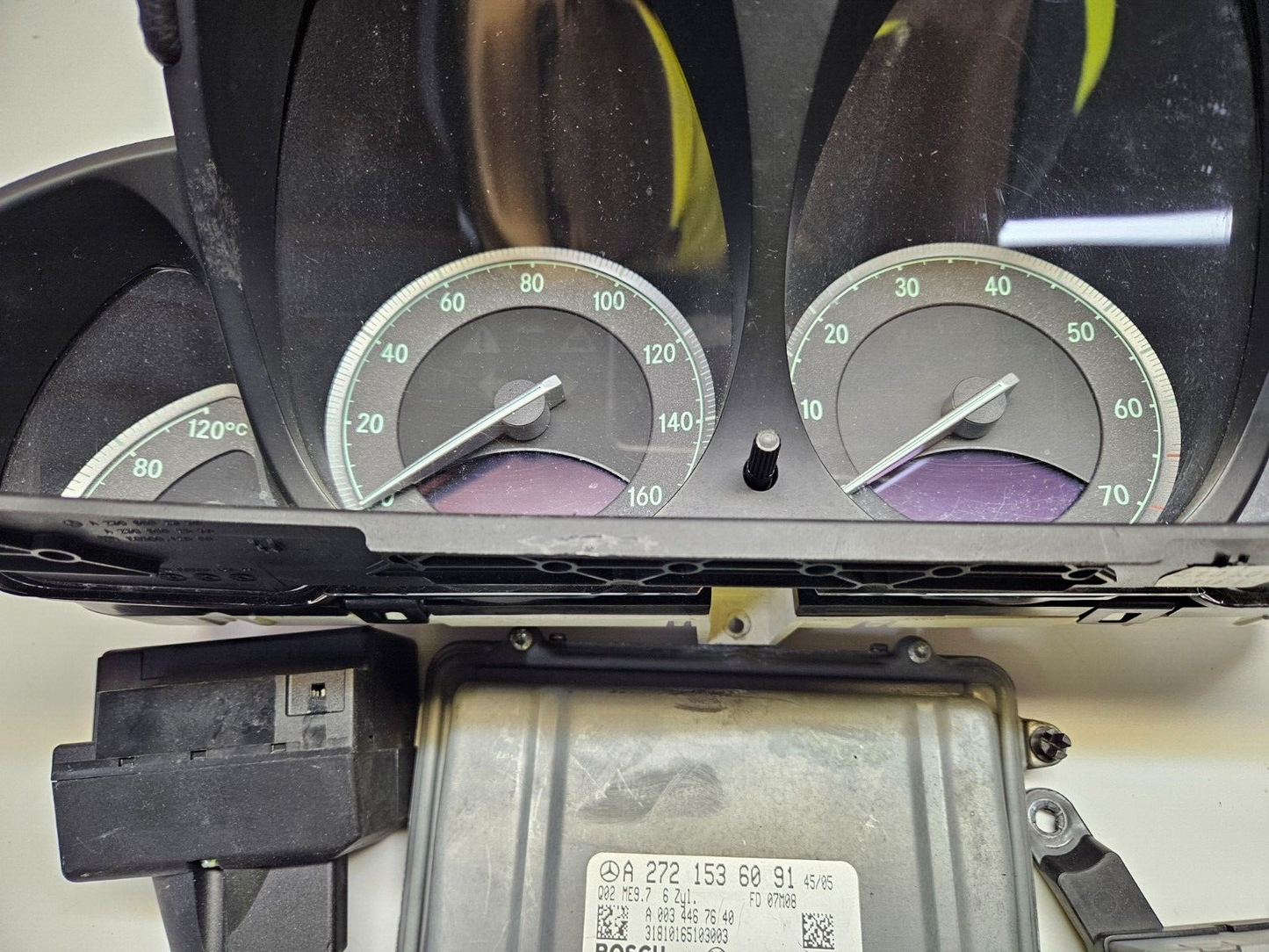 Mercedes SL R230 Motorsteuergerät mit Wegfahrsperre A 2721536091 0261209284 ♻️