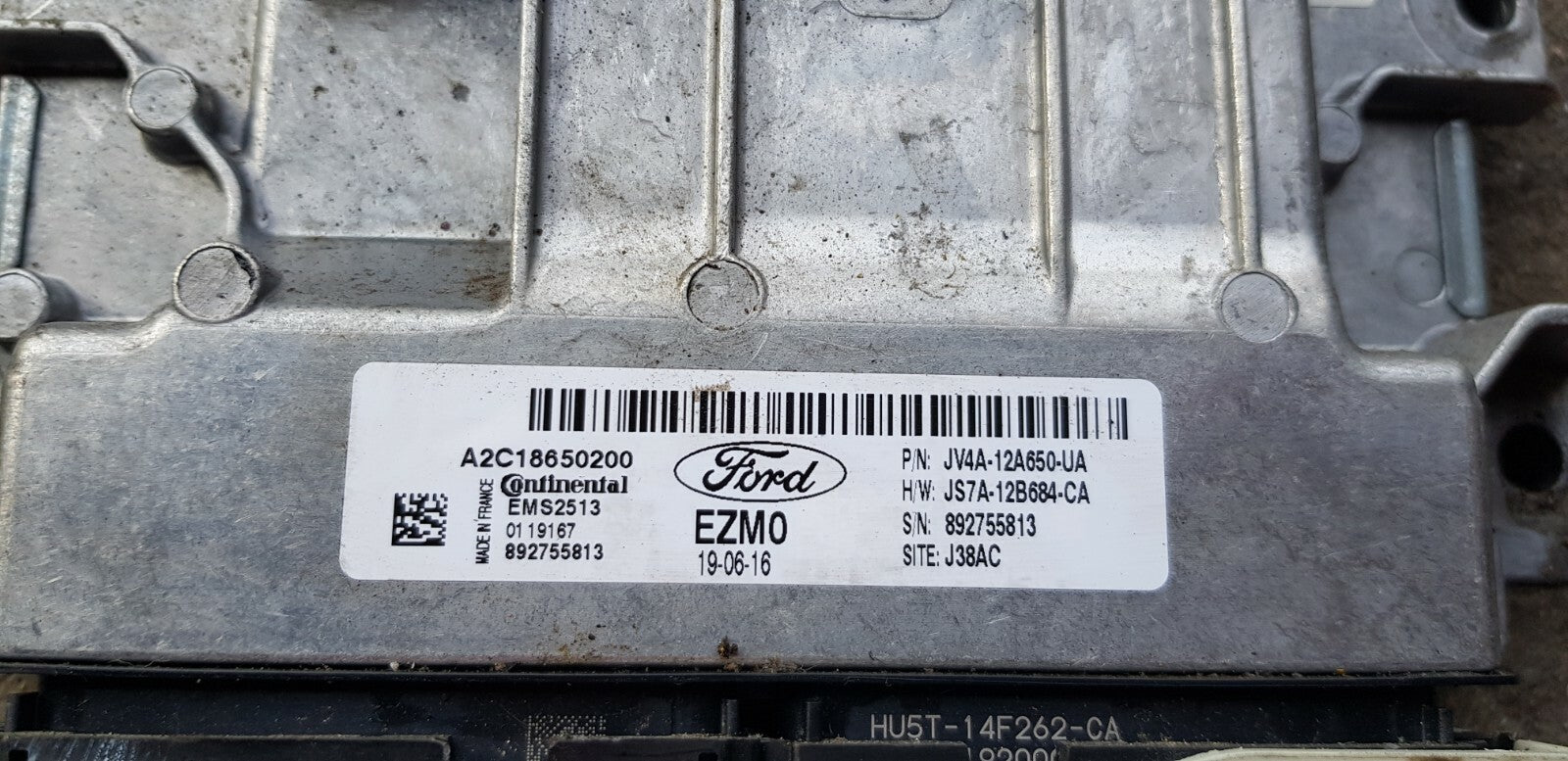 Ford Kuga Motorsteuergerät Steuergerät JV4A-12A650-UA A2C18650200