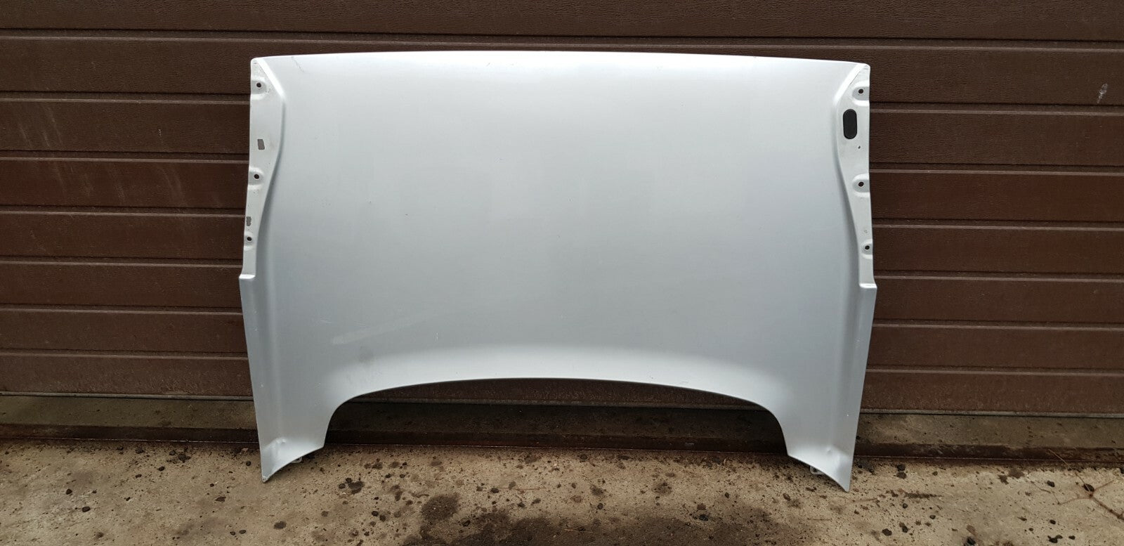 Honda NSX silbern Aluminium Heckklappe