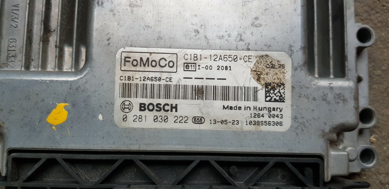 Ford Motorsteuergerät Steuergerät C1B1-12A650-CE 0281030222