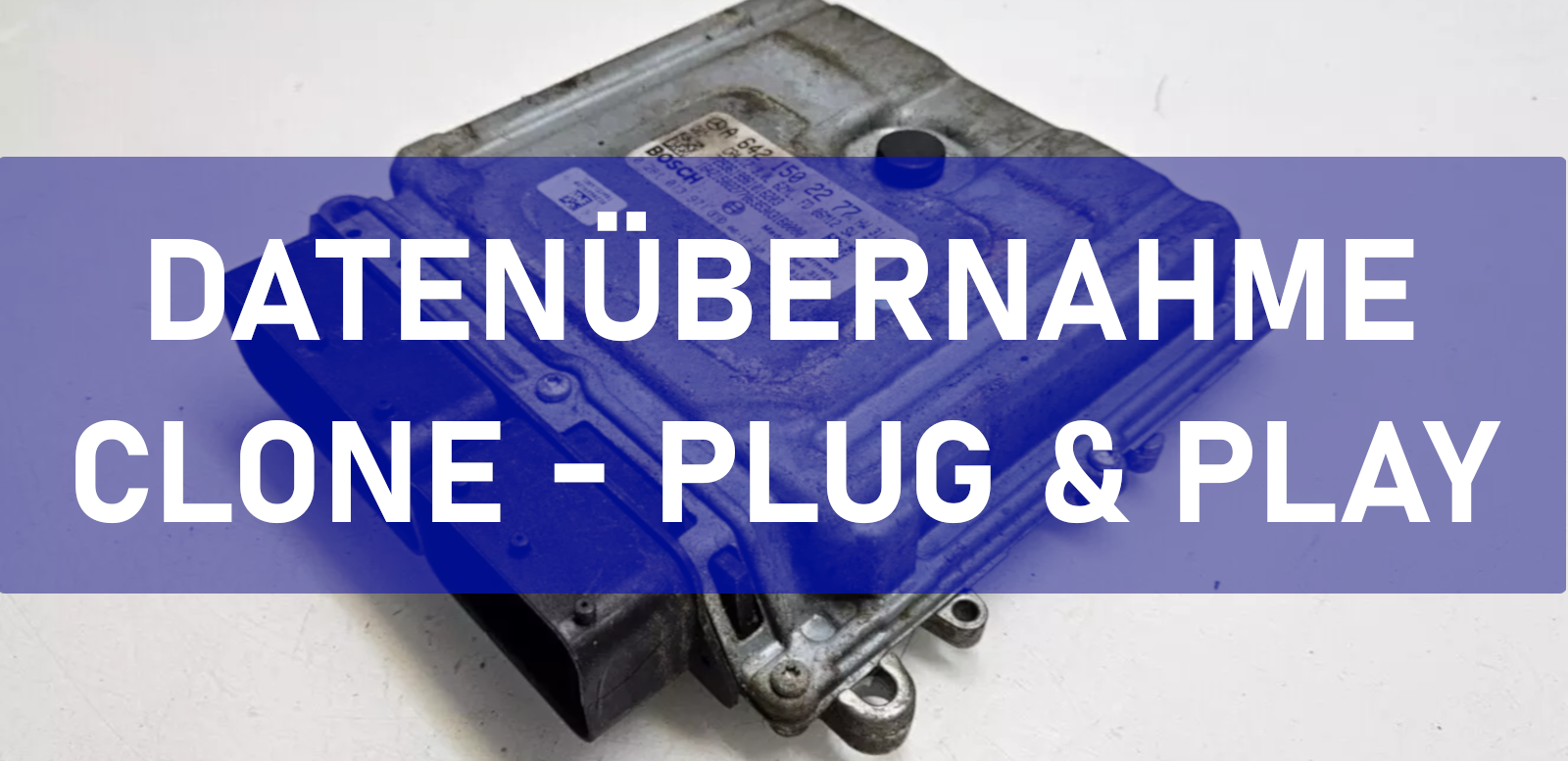 Mercedes Motorsteuergerät Steuergerät A 6421502277 0281013971 PLUG & PLAY ♻️